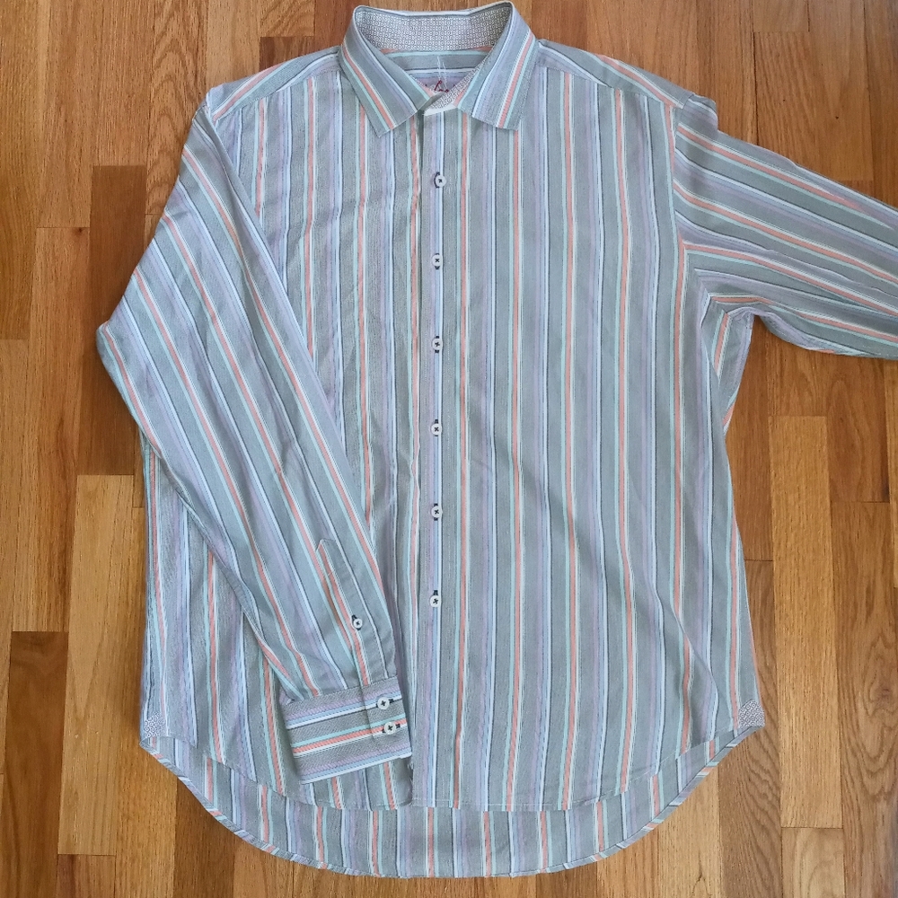 ROBERT GRAHAM BUTTON DOWN SHIRT